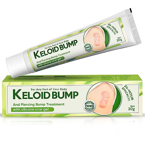 Keloid-Narbenentfernungs-Creme, Silikon-Aknenarben-Gel, sanfte & wirksame Nachsorge bei Verletzungen & Operationen, Hautreparatur für Gesicht & Körper