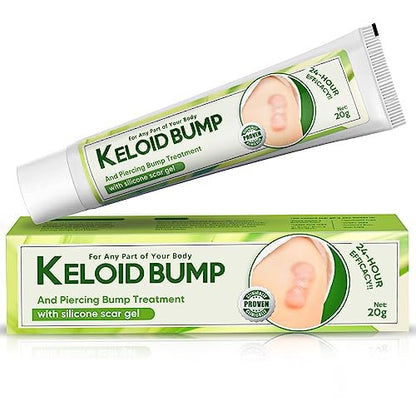 Keloid-Narbenentfernungs-Creme, Silikon-Aknenarben-Gel, sanfte & wirksame Nachsorge bei Verletzungen & Operationen, Hautreparatur für Gesicht & Körper