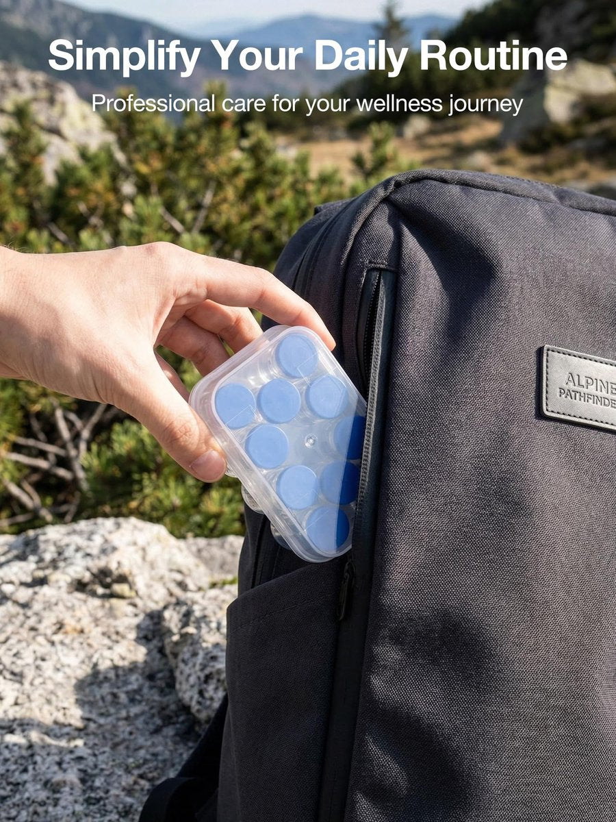 SUNMON 10-Fach Peptid-Aufbewahrungsbox für den Kühlschrank, 3 ml Vial-Aufbewahrung für Insulin, durchsichtig, 1 Stück