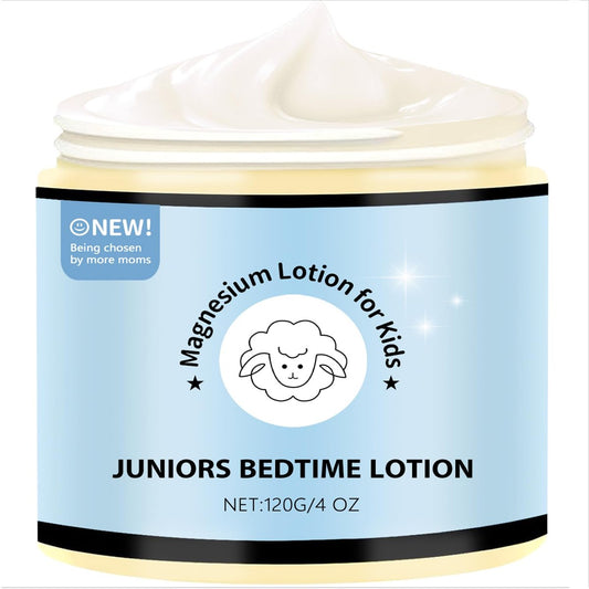 2026 Magnesium Lotion für Kinder - Bio Lotion für Babys - Beruhigende Linderung & Entspannung - Topische Magnesiumcreme beruhigt Kinder beim Zubettgehen & in der Nacht - Ohne Melatonin (118 ml)
