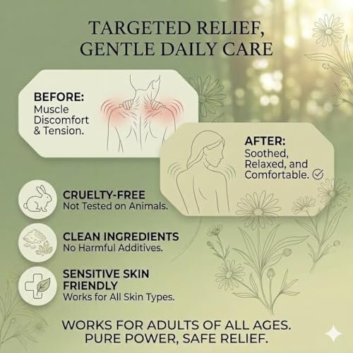 2er-Pack Total Relief Magnesium Creme mit MSM & Arnika – Sanfte Formel für tägliches Wohlbefinden, nicht fettend, für Beine, Schultern & Rücken, milde Inhaltsstoffe zur Beruhigung der Haut
