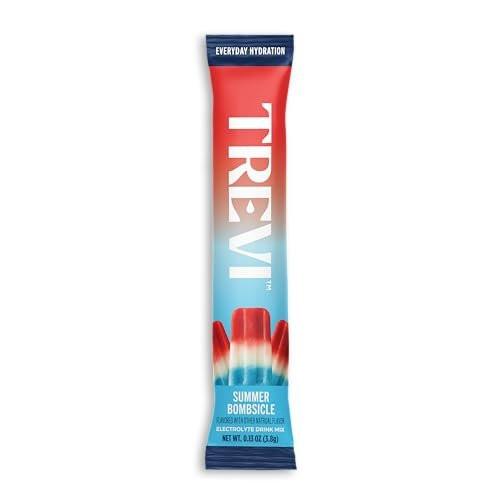 TREVI™ Zuckerfreie Elektrolyte für den Alltag - Hydrationspulver-Päckchen - 20 Stück - Sommer-Bombenpopsicle