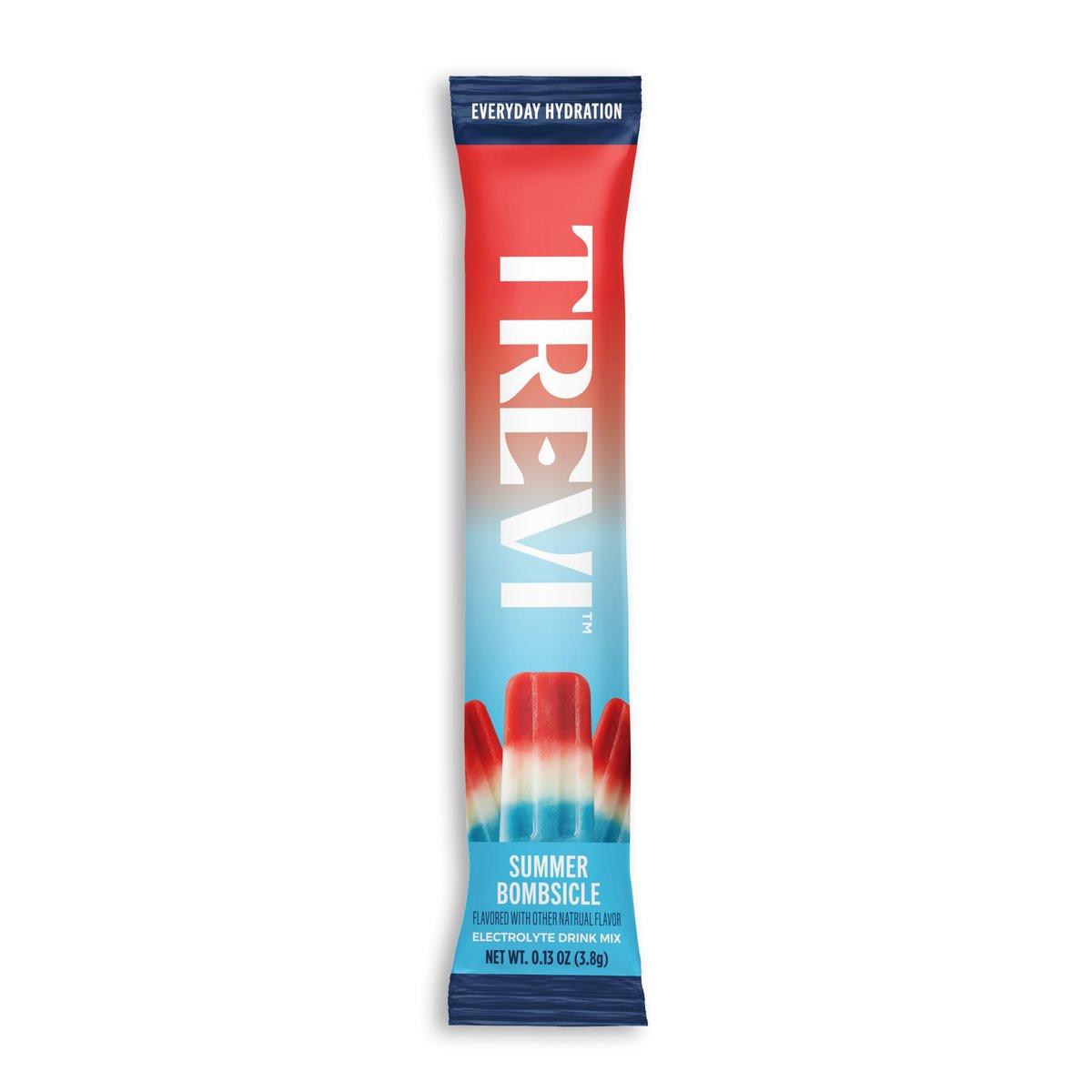 TREVI™ Zuckerfreie Elektrolyte für den Alltag - Hydrationspulver-Päckchen - 20 Stück - Sommer-Bombenpopsicle