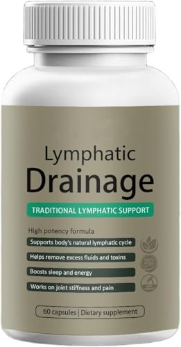 HTKINMI Sculptique Lymphatische Drainage Kapseln – Maximale Potenz mit Löwenzahn- und Klettenextrakt – Unterstützt Reduzierung von Cellulite – 60 Kapseln